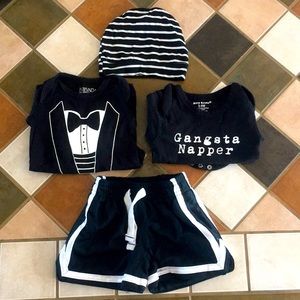 Black & White New Baby Bundle